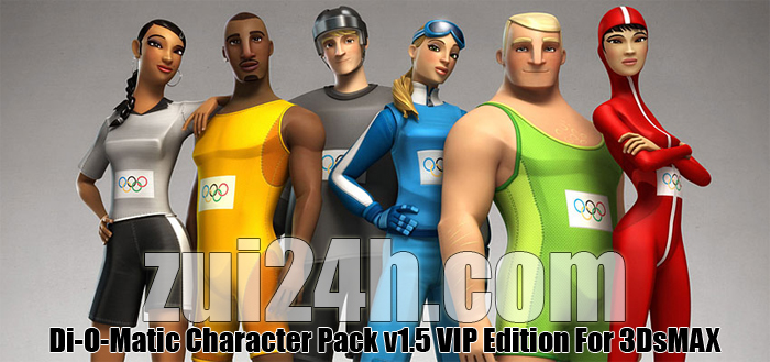 Di-O-Matic Character Pack 1.6 VIP Edition for 3DSMAX.rar